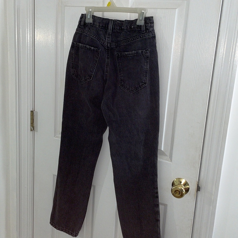 Garage Denim Black Vintage Straight Jeans Size 0 (2… Gem